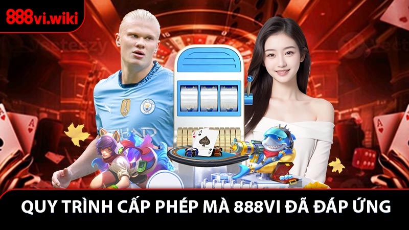 Quy trình cấp phép mà 888VI đã đáp ứng